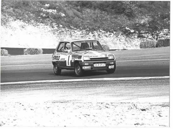 ZURINI en course en 1976 - Circuit non précisé